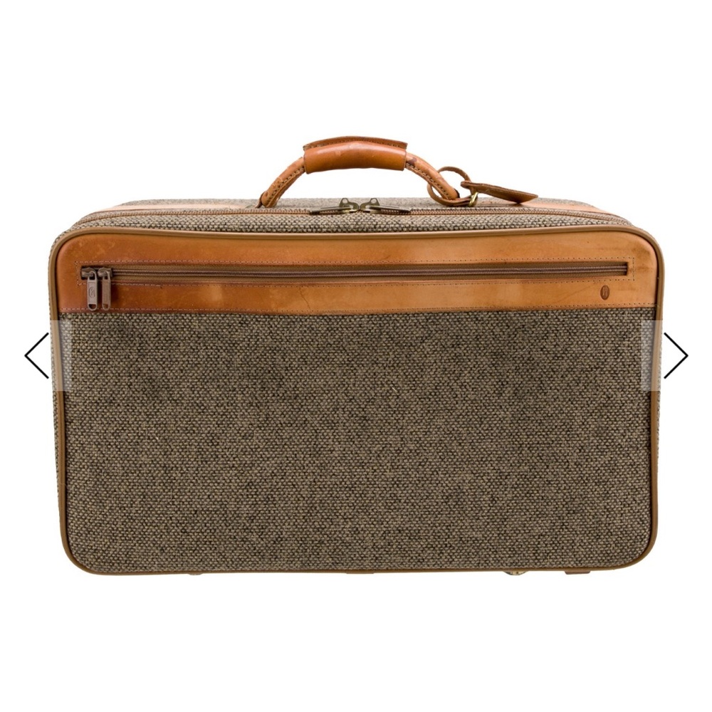 Hartmann Leather-Trimmed Trunk / Briefcase, $950